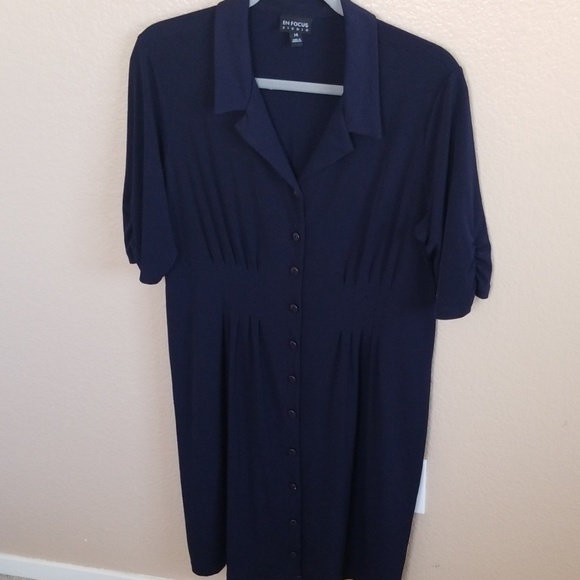 Enfocus studio button down dress - Picture 2 of 8